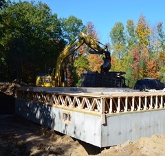Install Driveway and Septic plus Dig and Pour Foundation in Standish, Maine